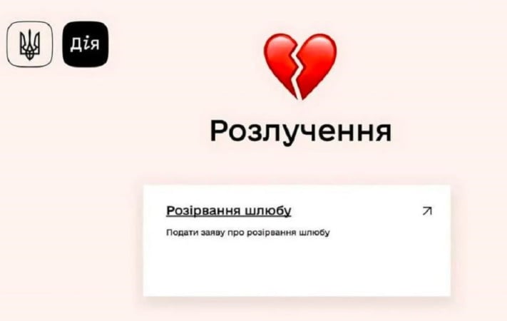 «Дія» запроваджує послугу онлайн-розлучення: як взяти участь у бета-тесті